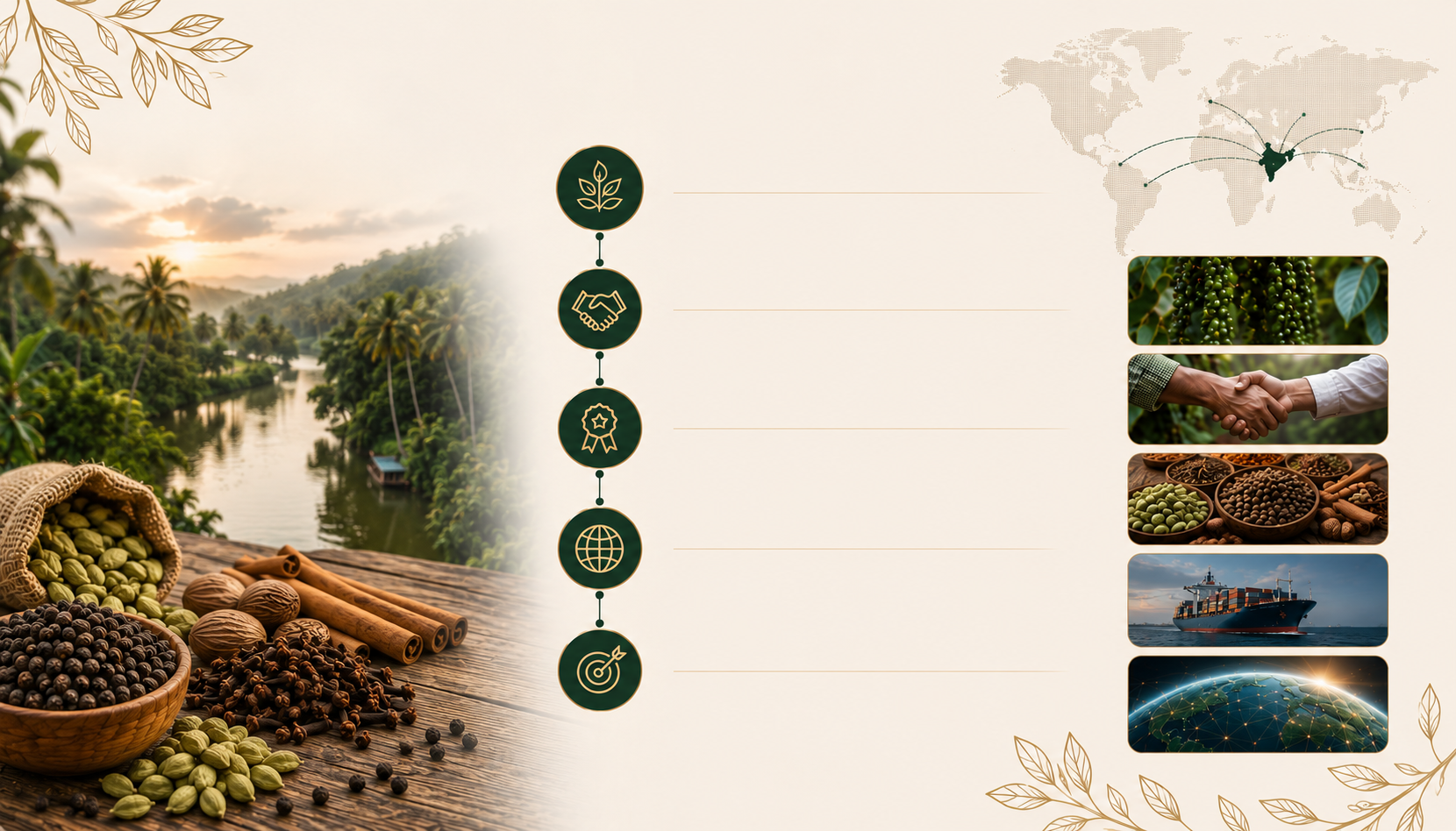 Orifields International, an Indian spice export company in Kochi, Kerala