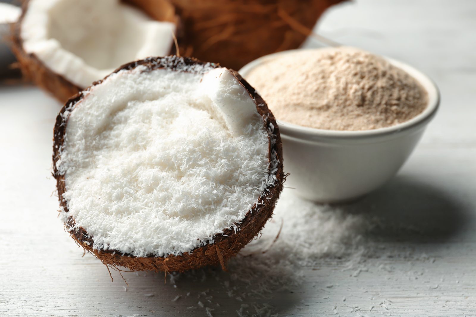 Desiccated coconut - Kerala coconut products exported by Orifields International India